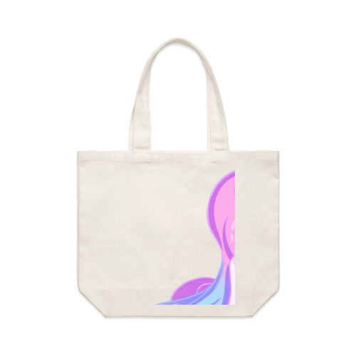 Sweet Sitting Unicorn Tote - Shoulder Tote Thumbnail
