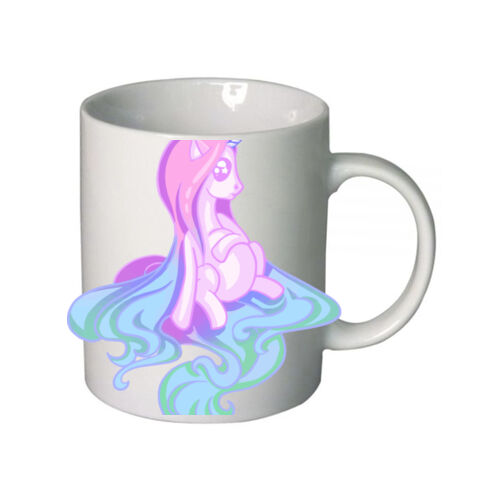 Sweet Sitting Unicorn Mug - Ceramic Mug Thumbnail