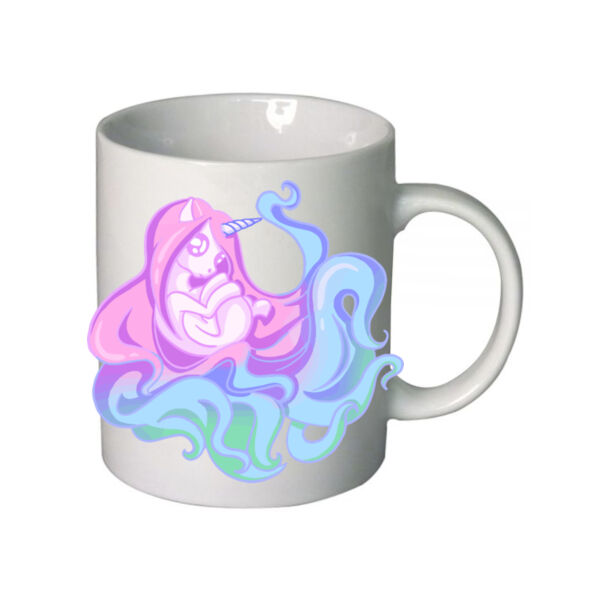 Sweet Floating Unicorn Mug - Ceramic mug Thumbnail
